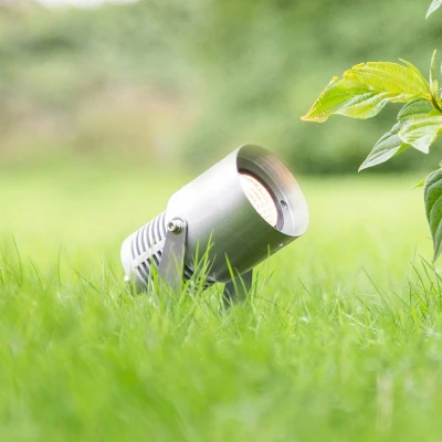 Abbildung von Garden 24 LED Spotlight, silber, 6 Watt