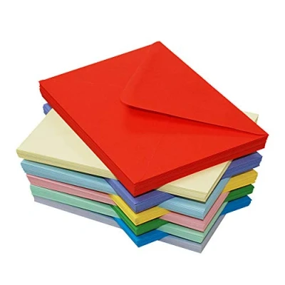 Abbildung von Craft UK 6X6&quot; 15,2 x farbige Umschläge.