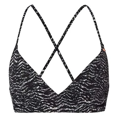 Abbildung von O&#039;Neill Damen Pw Baay Mix Top Bikini Top, Schwarz (9960 Black Aop W / Green), 34