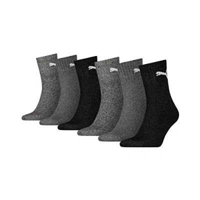Abbildung von Puma 3 PACK Socken, Größe: 35 38, Grau