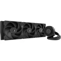 Abbildung von ARCTIC Liquid Freezer III Pro 420 Wasserkühlung PC, AIO CPU Wasserkühler, 3x140 mm, 38 mm Radiator, PWM Pumpe, VRM Lüfter, AMD AM5/AM4, Intel LGA1851/1700 Contact Frame Schwarz