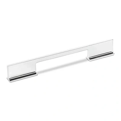 Abbildung von SO TECH® Möbelgriff SW98 BA 160/192 mm Chrom poliert, Bügelgriff Schrankgriff Schubladengriff incl. Schrauben