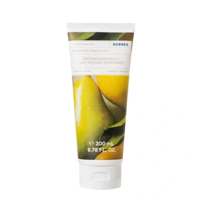 Abbildung von Korres BODY Smoothing MILK Bergamot PEAR Feuchtigkeitspflege, Größe: 200 ml, Neutral