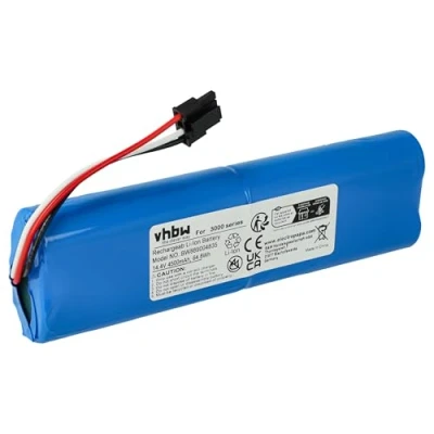 Abbildung von vhbw Akku kompatibel mit Philips Homerun 3000, XU3110/01, XU3110/02 Saugroboter (4500 mAh, 14,4 V, Li Ion)