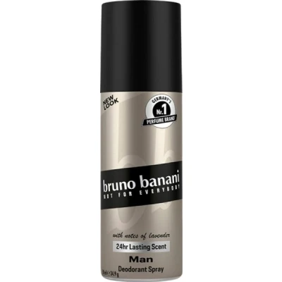 Abbildung von bruno banani Man Deo Bodyspray, Körperspray mit zeitlos frischem, orientalischen Herrenduft, 24h lang anhaltend, 50 ml