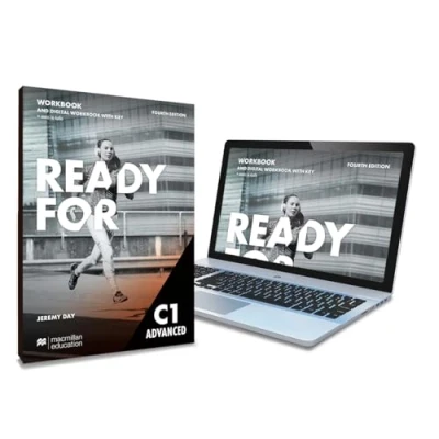 Abbildung von READY For C1 ADVANCED Workbook with key: libro del alumno impreso y digital con respuestas (Ready 4th Ed)