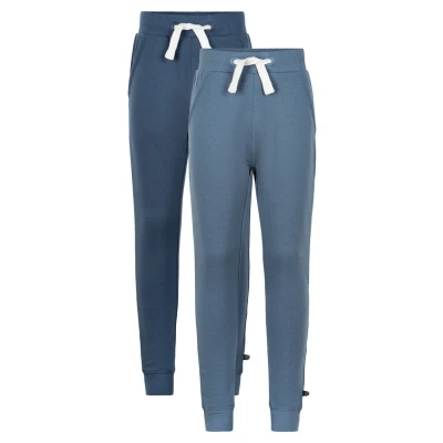 Abbildung von Minymo Basic 36SOLID PACK 2 Jogginghose für Kinder, Größe: 80, Blue