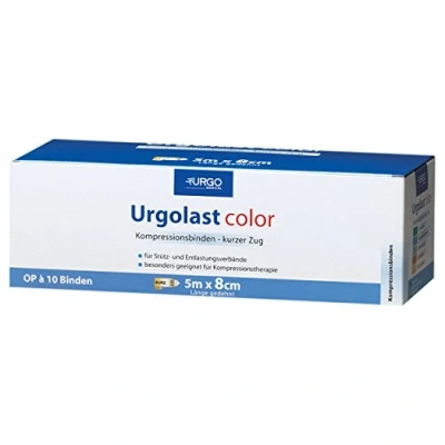 Abbildung von Urgolast Color Mix Binde 6 cmx5 m 10 St