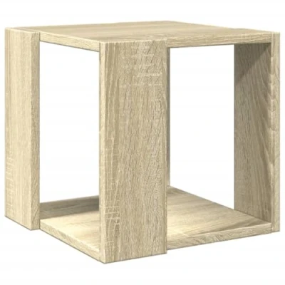 Abbildung von vidaXL Couchtisch, Beistelltisch mit Stauraum, Kaffeetisch Sofatisch für Wohnzimmer, Teetisch Tisch Wohnzimmertisch, Sonoma Eiche Holzwerkstoff