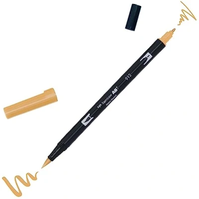 Abbildung von Tombow ABT dubbele brushpen pale cherry 912