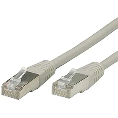 Abbildung von VALUE Patchkabel Kat.6 (Class E) S/FTP (PiMF), grau, 3 m