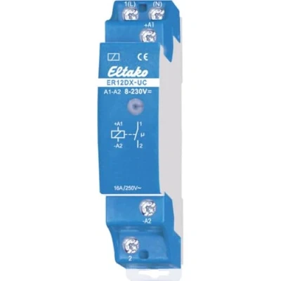 Abbildung von Eltako ER12DX UC, Blau, Weiß, 20 50 C, 250 V, 16 A, 10 230 V