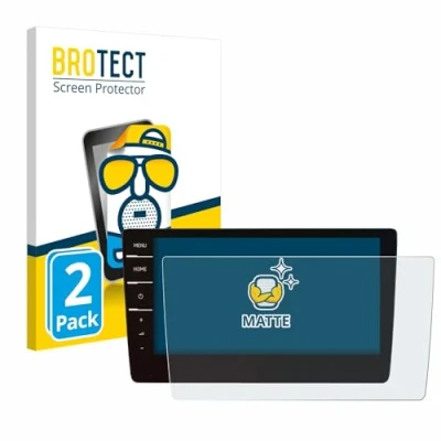 Abbildung von BROTECT Entspiegelungs Schutzfolie für Volkswagen Passat Alltrack 2019 Discover Pro 9.2&quot; (2 Stück) Matte, Anti Fingerprint