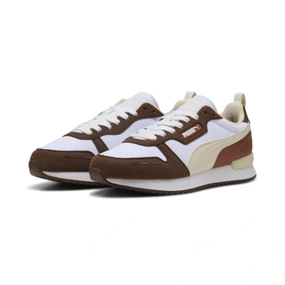 Abbildung von PUMA R78 Sneakers Erwachsene Chestnut Brown Alpine Snow White