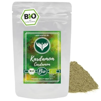Abbildung von Azafran Grüner BIO Kardamom gemahlen Kardamompulver aus Guatemala 100g