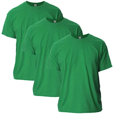 Abbildung von Gildan Unisex T shirt aus Ultra baumwolle, Stil G2000 Shirt, Antik irish Green (3er pack), L