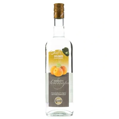 Abbildung von DOLOMITI Marillen Schnaps 35% vol. Marillenschnaps 1 x Liter