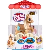 Abbildung von Pets Alive Mein magisches Pony mit Stall, Spielfigur