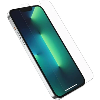 Abbildung von OtterBox Alpha Glass Displayschutz für iPhone 13 Pro Max, gehärtetes Glas, x2 Kratzschutz, antimikrobieller Schutz