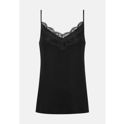 Abbildung von mey Camisole Serie Grace Unterhemd/shirt, Damen, Größe: XL, Schwarz