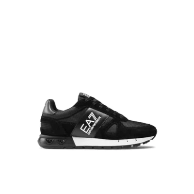 Abbildung von EA7 Emporio Armani B&amp;W Legacy Unisex Sneaker low, Größe: 44 2/3, Black/white Schuhe