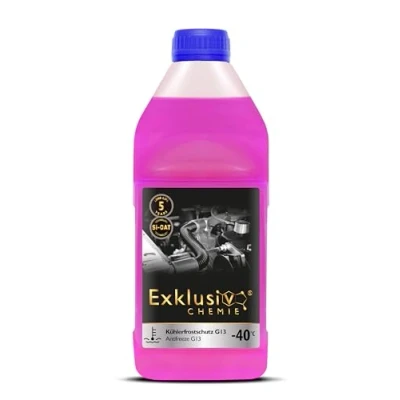 Abbildung von Exklusiv Chemie® G13 Kühlerfrostschutz bis 40 1000ml 5 Jahre Kühlflüssigkeit Auto Kühlmittel Gebrauchsfertig Langlebiger Schutz