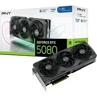 Abbildung von PNY GeForce RTX 5080 Overclocked Triple Fan 16GB GDDR7, HDMI, 3x DP