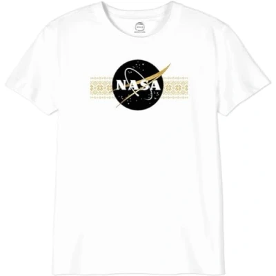 Abbildung von Nasa Unisex Kinder Ginasadts066 T Shirt, weiß, 8 Jahre