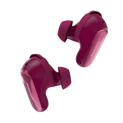 Abbildung von Bose Neu QuietComfort Ultra Bluetooth Earbuds (2. Gen.), kabellose Noise Cancelling Earbuds, bis zu 6 Std. Akkulaufzeit, Schutzart IPX4, 360 Grad Sound, tiefer Bass, dunkle Pflaume Limited Edition