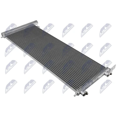 Abbildung von NTY CCS TY 044 Klimakondensator mit Trockner Aluminium R134a, R1234yf TOYOTA: RAV4 IV SUV (XA40) 2.5 Hybrid 4WD, 2015 2018