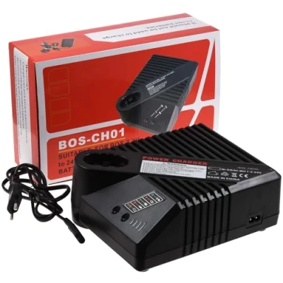 Abbildung von Ladegerät für Akku Bosch Bohrschrauber PSR 18VE 2, 7,2V 24V