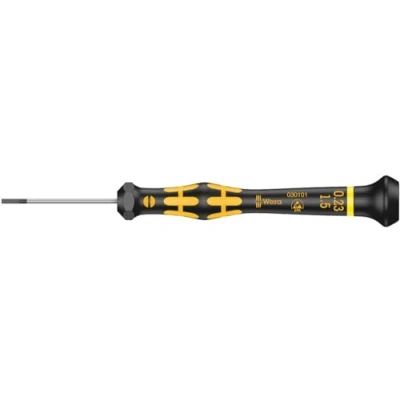 Abbildung von Wera 1578 A ESD Kraftform Micro Schlitz Schraubendreher gerade, 13 mm, 137 11 g