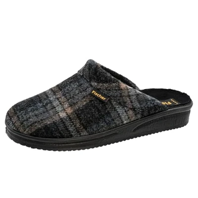 Abbildung von Fischer Markenschuh Andy Pantoffel Moltonfutter