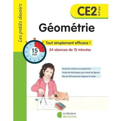 Abbildung von Les petits devoirs Géométrie CE2: 34 séances de 15 minutes