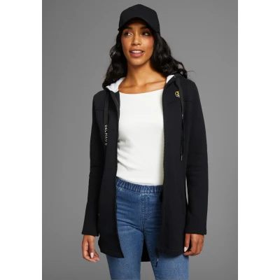 Abbildung von DELMAO Sweatjacke mit Printelementen NEUE KOLLEKTION