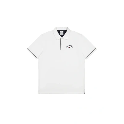 Abbildung von Champion Gallery Poloshirt, Herren, Größe: 38, White