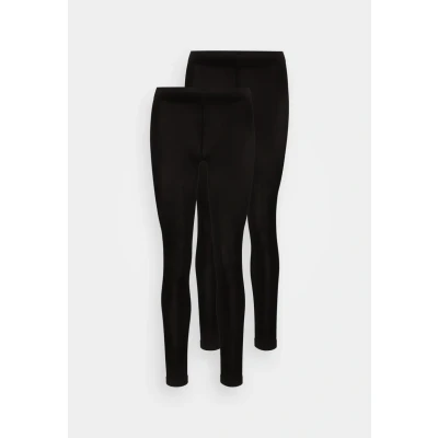 Abbildung von camano Women Thermo Light 2 PACK Leggings Strümpfe, Damen, Größe: 44/46, Black