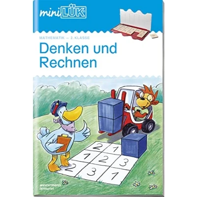 Abbildung von miniLÜK: 2. Klasse Mathematik Denken und Rechnen Übungen angelehnt an das Lehrwerk: Lehrwerk (miniLÜK Übungshefte: Rechnen)