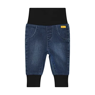 Abbildung von Steiff WIRK MIT Schlupfbund Jeans Slim Fit für Kinder, Größe: 56, Mood indigo
