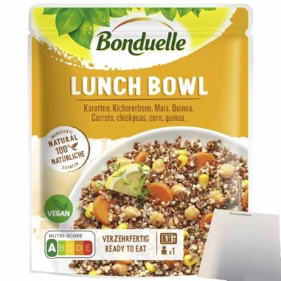 Abbildung von usy Bundle für Bonduelle Lunch Bowl Quinoa (250g Beutel) + Block