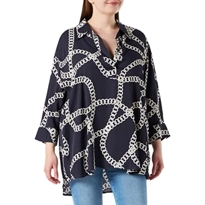 Abbildung von Seidensticker Damen 133071 19 Bluse, Blau, 40