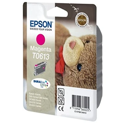 Abbildung von Epson T0613 magenta tintenpatrone 8ml C13T06134010 original