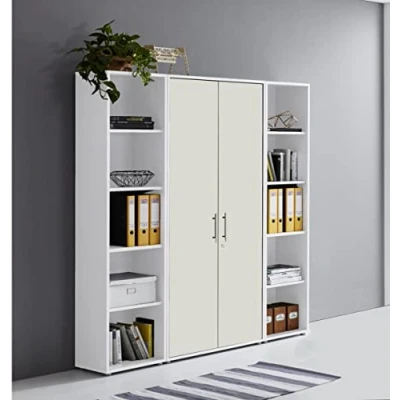 Abbildung von BMG Möbel Büromöbel Set &quot;Tabor&quot;, besteht aus 1 Aktenschrank und 2 Regalen