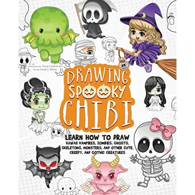 Abbildung von Drawing Spooky Chibi: Learn How to Draw Kawaii Vampires, Zombies, Ghosts, Skeletons, Monsters, and Other Cute, Creepy, Gothic Creatures (How Books)
