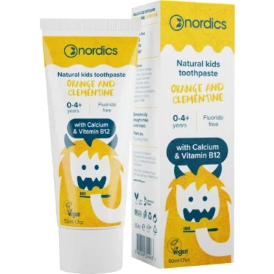 Abbildung von Nordics Organic Care Zahnpasta Kids Orange Clementine ohne Fluor