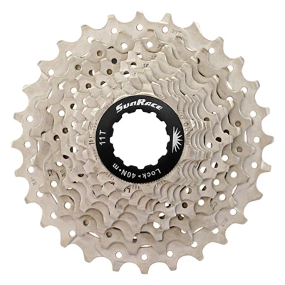 Abbildung von Kassette 10 Fach Sunrace CSRS0 11 28Z Silber
