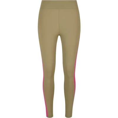 Abbildung von Urban Classics Leggings Hosen, Damen, Größe: Large, Khaki brightviolet