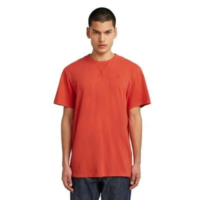 Abbildung von G STAR Herren Nifous T Shirt, Rot (lt Antic red gd D24449 2653 B571), S