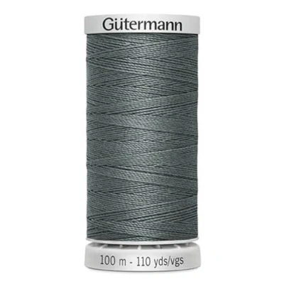 Abbildung von Gütermann Garn M782 Extra stark Nähgarn Polyester 100m Nähmaschinengarn für alle beanspruchten Nähte (grau 701)
