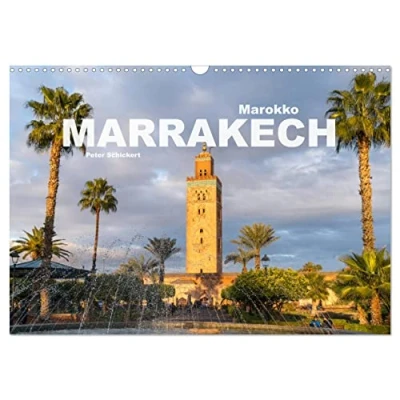 Abbildung von Marokko Marrakesch (Wandkalender 2025 DIN A3 quer), CALVENDO Monatskalender